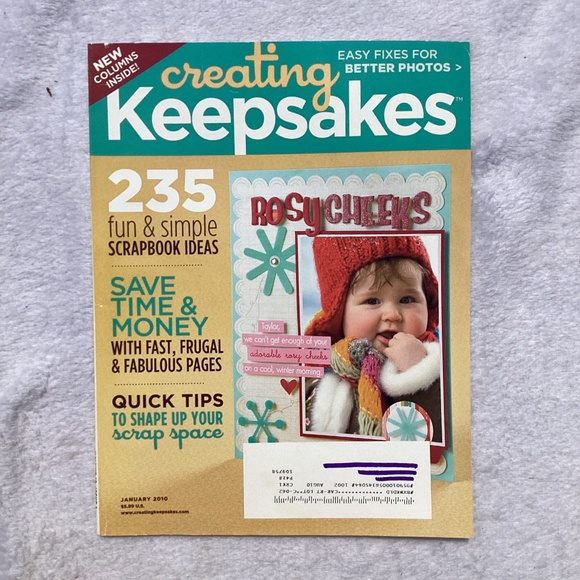 7 Creating Keepsakes Crafting Scrapbook Magazines - Picture 3 of 10